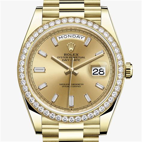 how much gold in a rolex day date|rolex day date 40mm price.